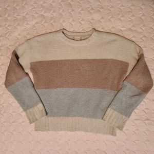 Color block sweater